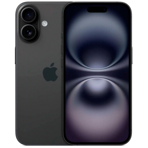 Смартфон Apple iPhone 16 128GB черный (без RuStore)