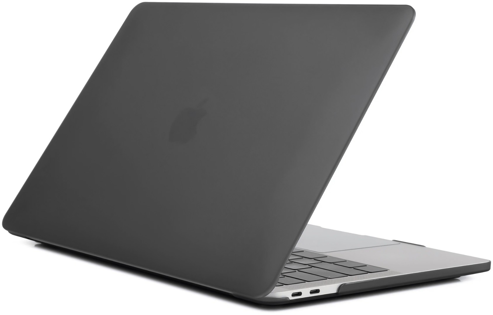 Чехол защитный для MacBook Pro 13 (Intel 2020 / M1 / M2) матовый черный